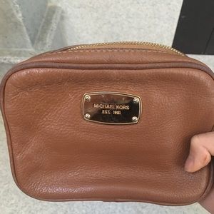 Michael Kors brown crossbody purse